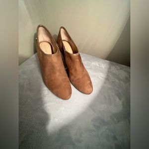 Calvin Klein suede bootie size 8
